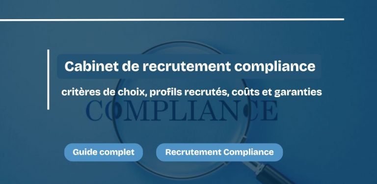 Cabinet de recrutement compliance